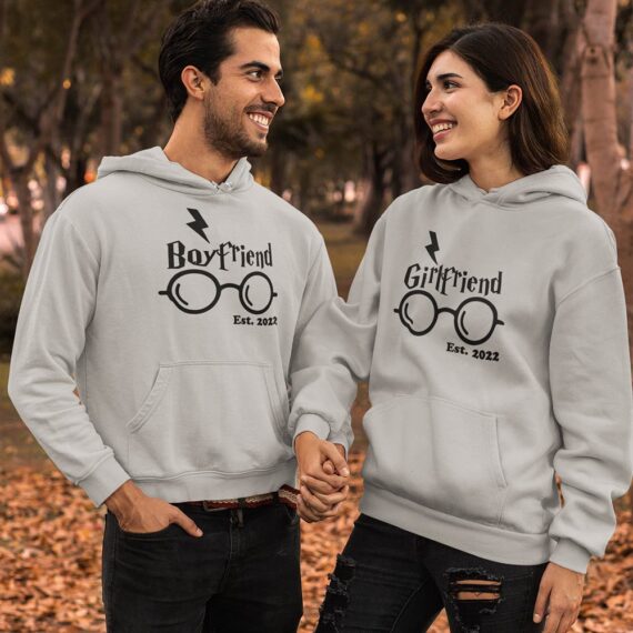 Girl Friend And Boy Friend Matching Couple Hoodies| Harry Potter Couple Shirt| Best Gifts For Couple