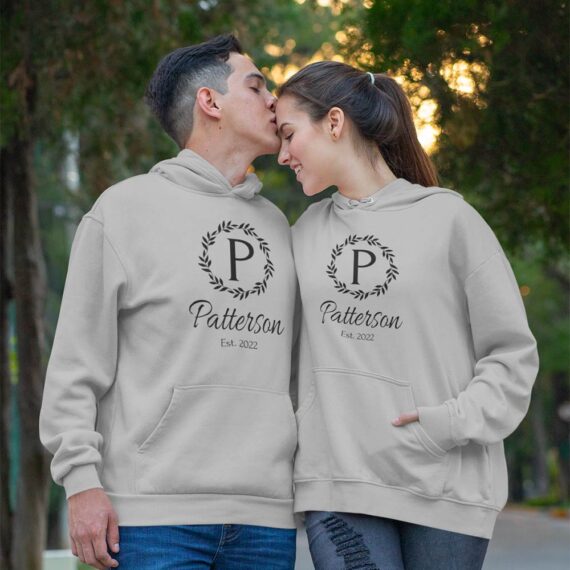 Personalized Matching Couple Hoodies| Valentines Couple Shirt| Best Gifts For Couple