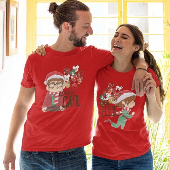Matching Up Movie Couple T-Shirt | Disney Couple Shirts| Best Gift For Couple